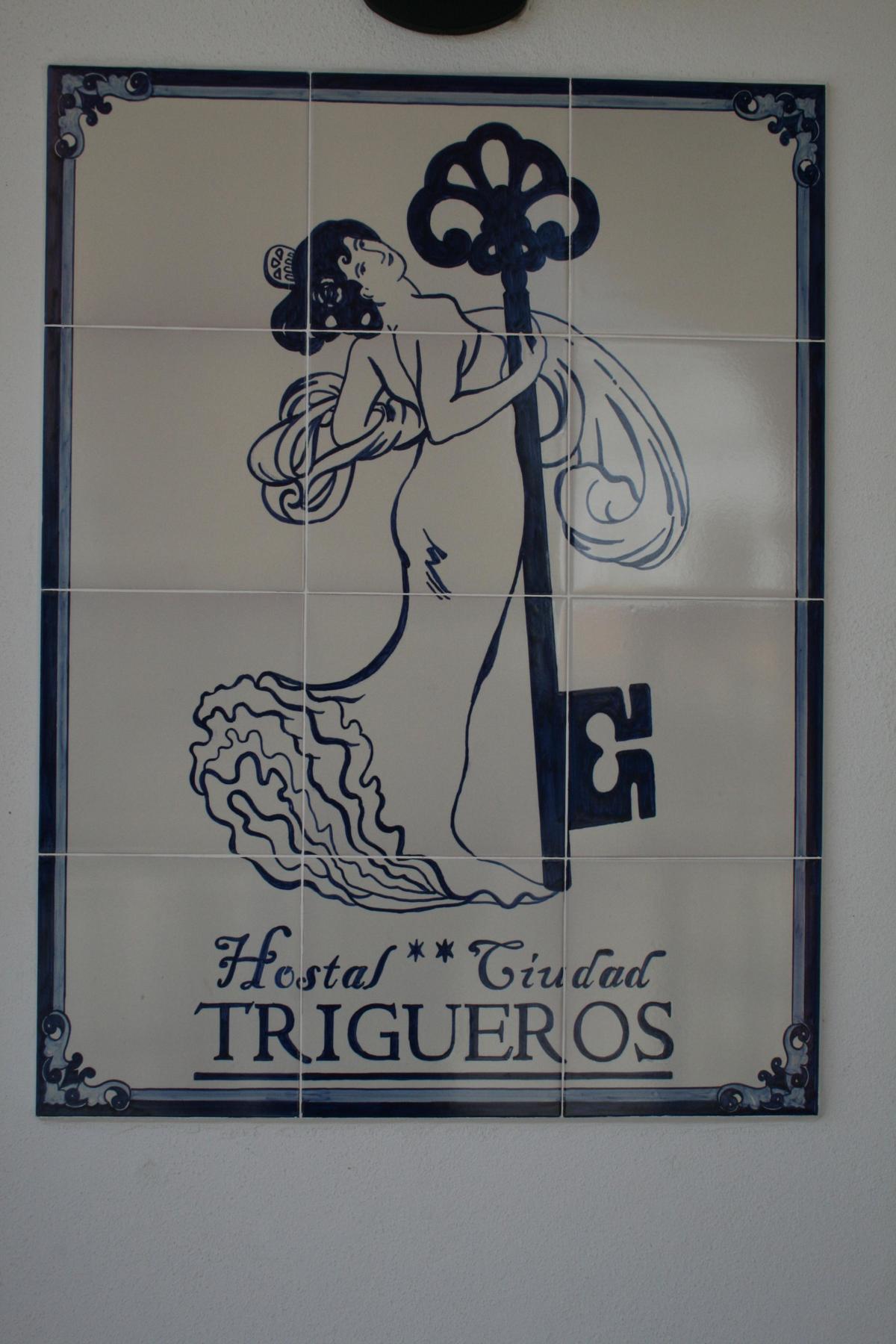 Hostal Ciudad Trigueros Exterior foto