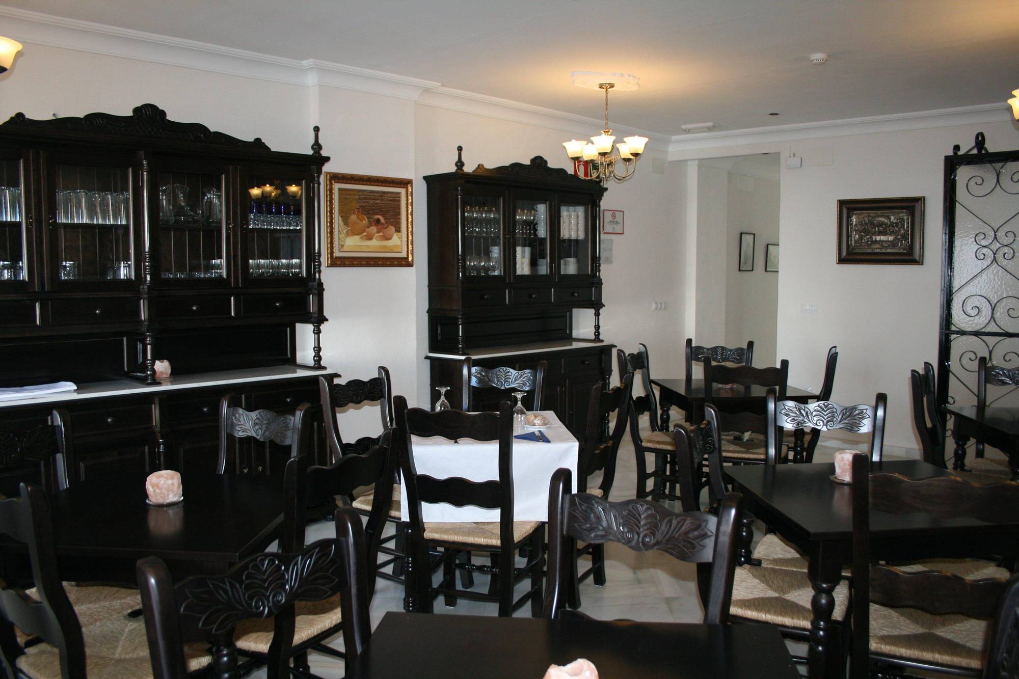 Hostal Ciudad Trigueros Restaurante foto