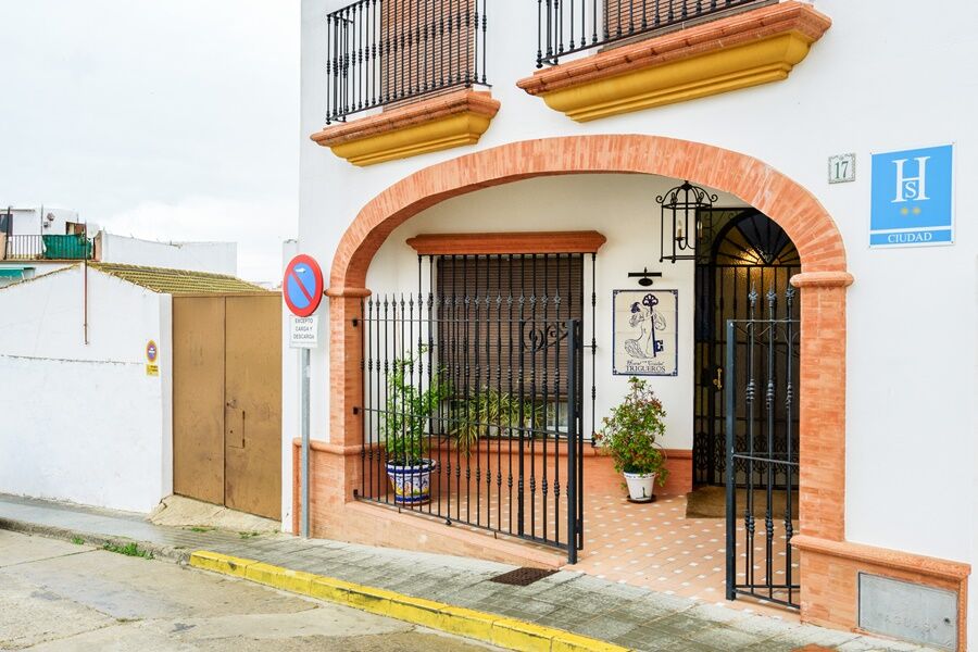 Hostal Ciudad Trigueros Exterior foto